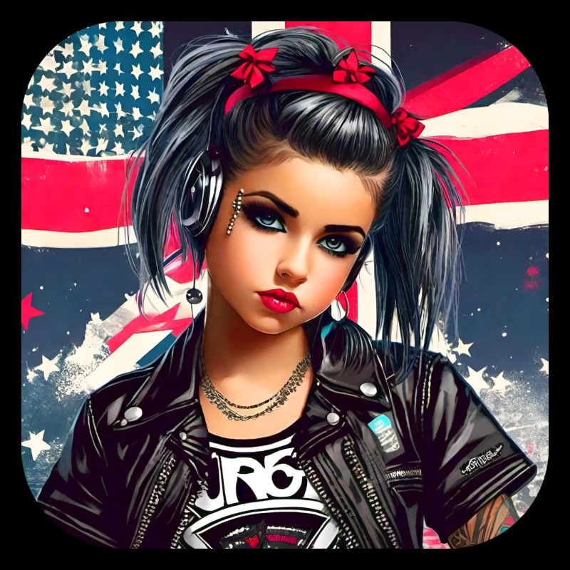 Fille Punk Cool