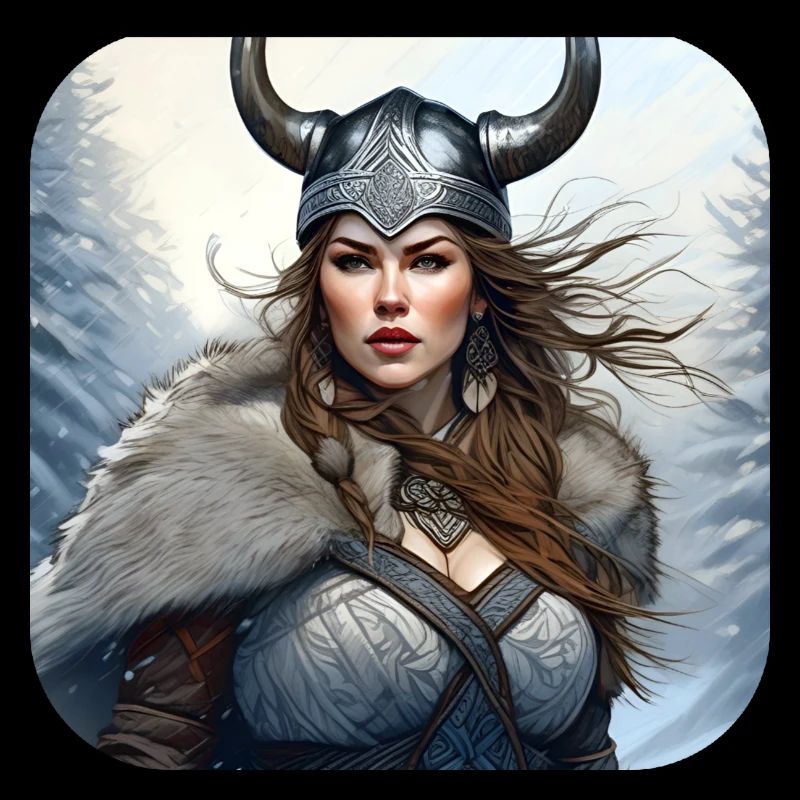 Proud Viking Germanin Shieldmaiden