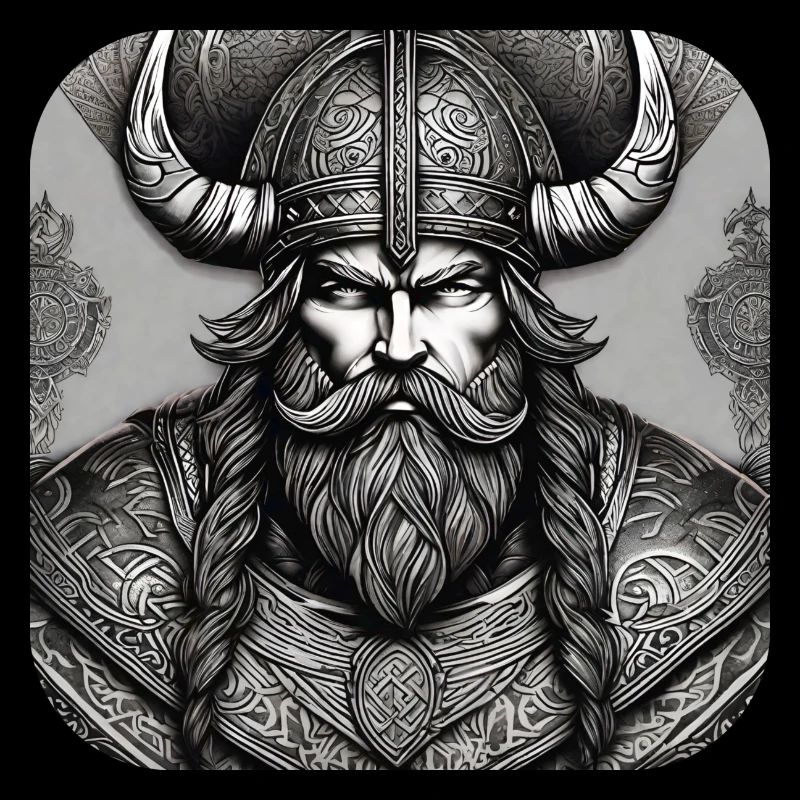 Proud Viking Warrior Germanic