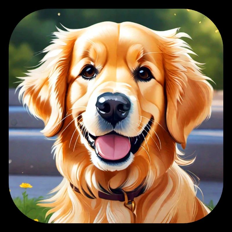 Mignon golden retriever