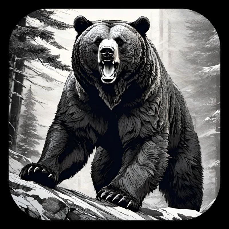 Proud Roaring Bear