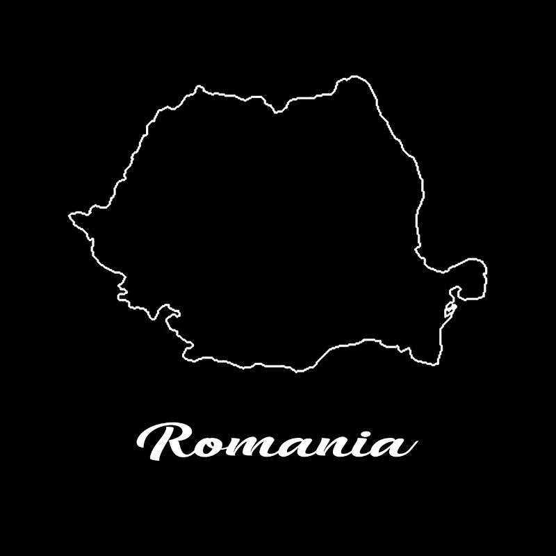 Romania map map