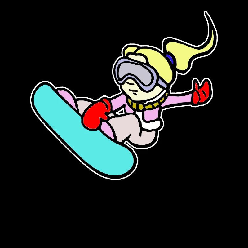 Snowboard - Snowboarder