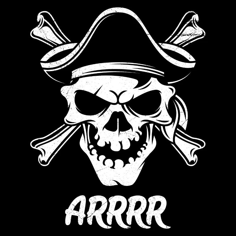 Arrrr pirate, gift pirate pirate