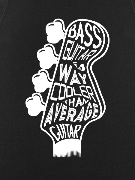 Bass guitar is cooler