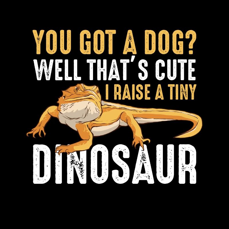 Bartagame Reptiles Lizards Gifts Saying