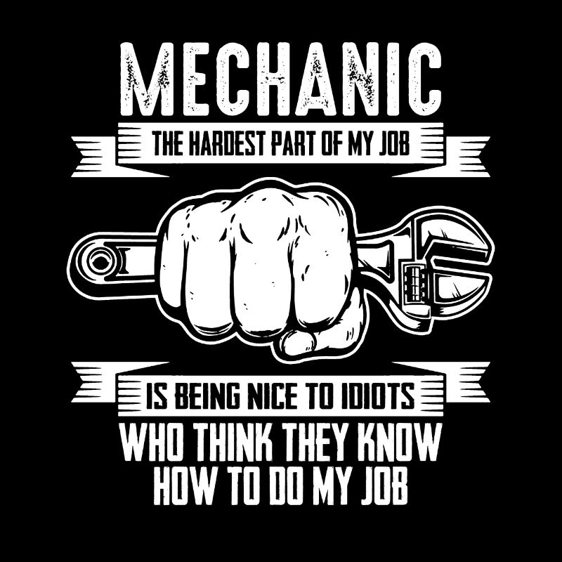 Mechanic Funny Gift Workshop Spurch