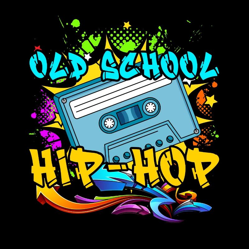 Old School Hip Hop 80s 90s Graffiti Cassette