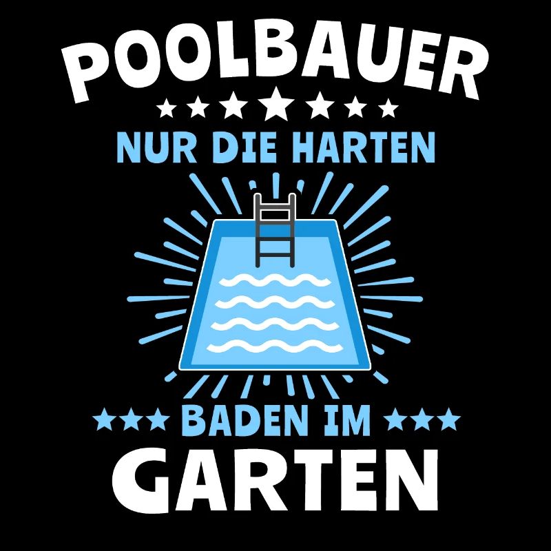 Pool Sprüche Poolbauer Poolbecken Gartenpool