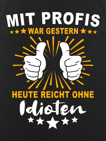Einmal Mit Profis Arbeiten