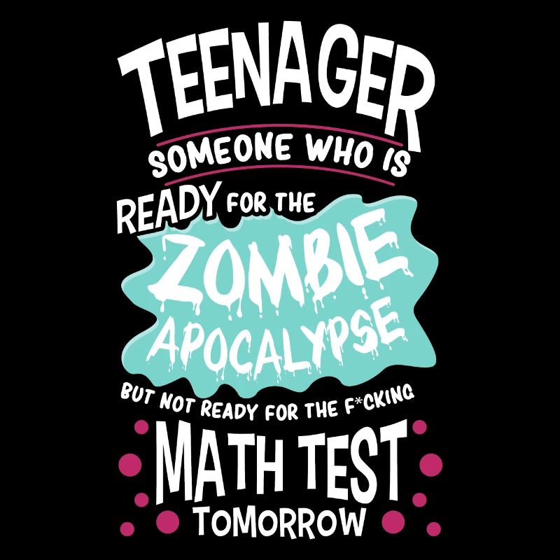 Drôle d’école d’adolescent Zombie Apocalypse