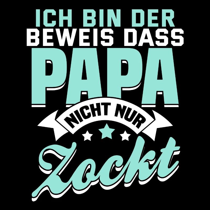 Lustiger Papa Spruch Zocker Videospiel Geschenk