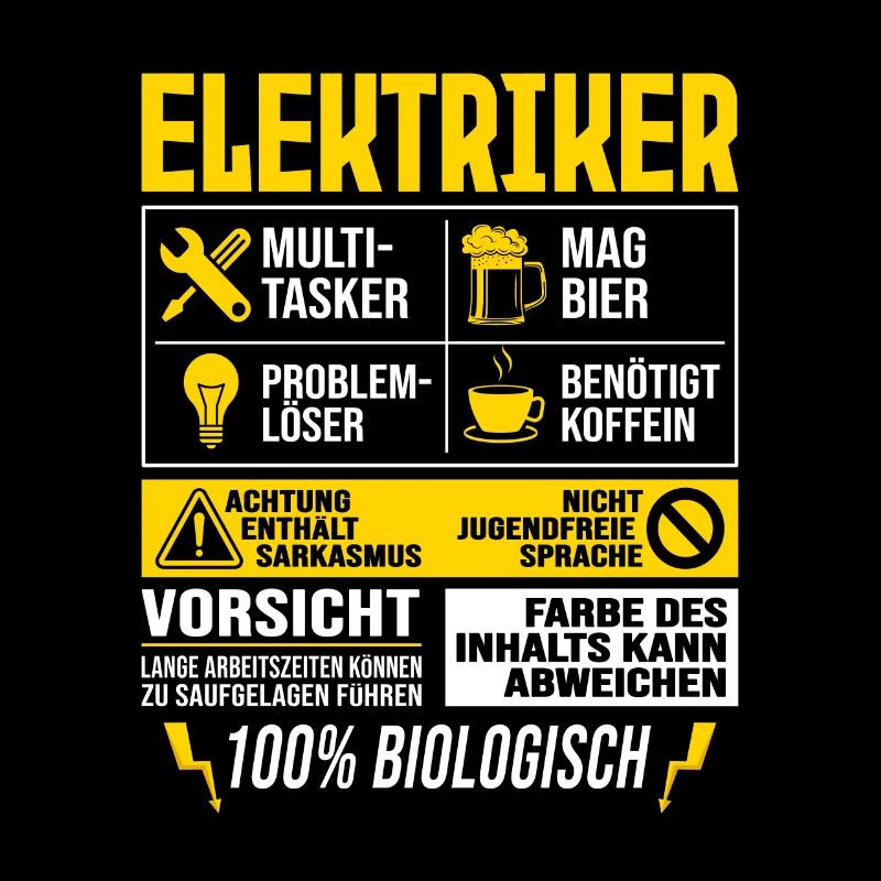 Elektriker Elektroinstallateur Stromer