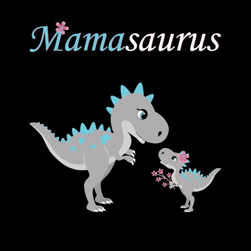 Mamasaurus Dinosaurier für Mama Muttertag Geschenk