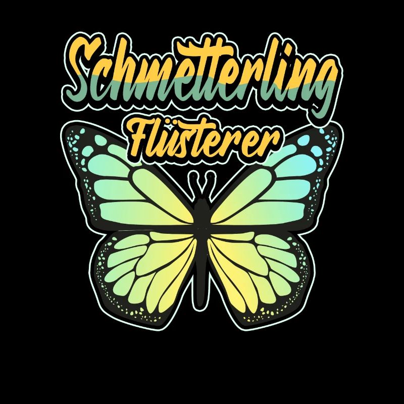 Lustig Schmetterling Flüsterer Spruch Geschenk