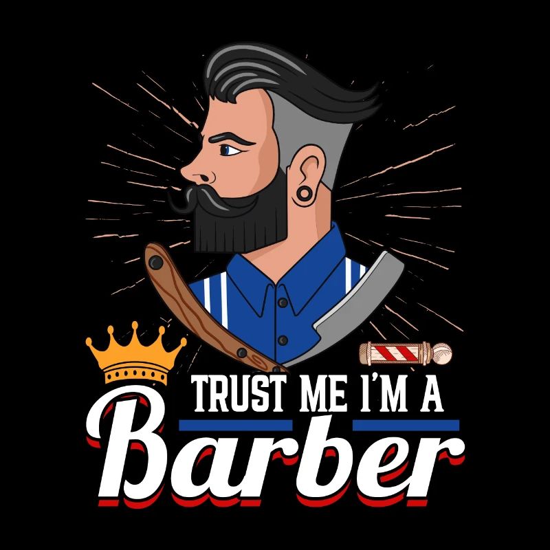 Coiffeur Faites-moi confiance, je suis un coiffeur
