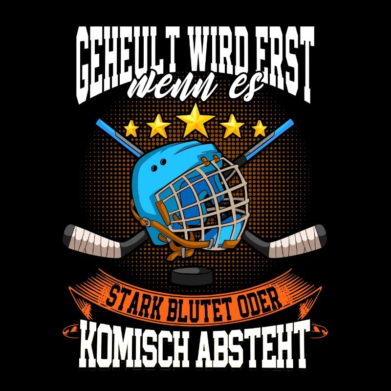 Geheult wird erst wenn es stark blutet Eishockey