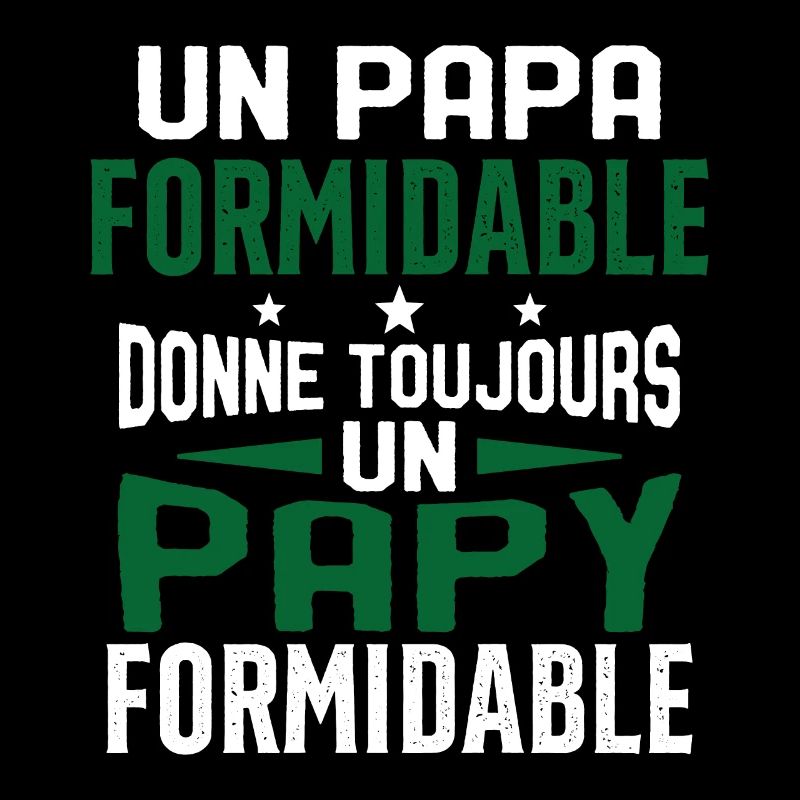 Un papa formidable donne Papy Cadeau formidable
