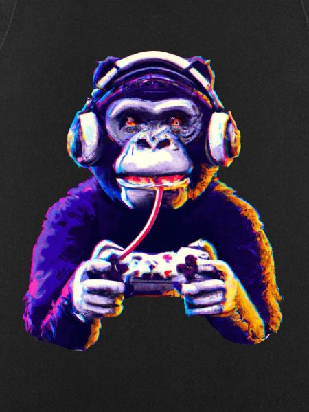 Gamer Monkey Play