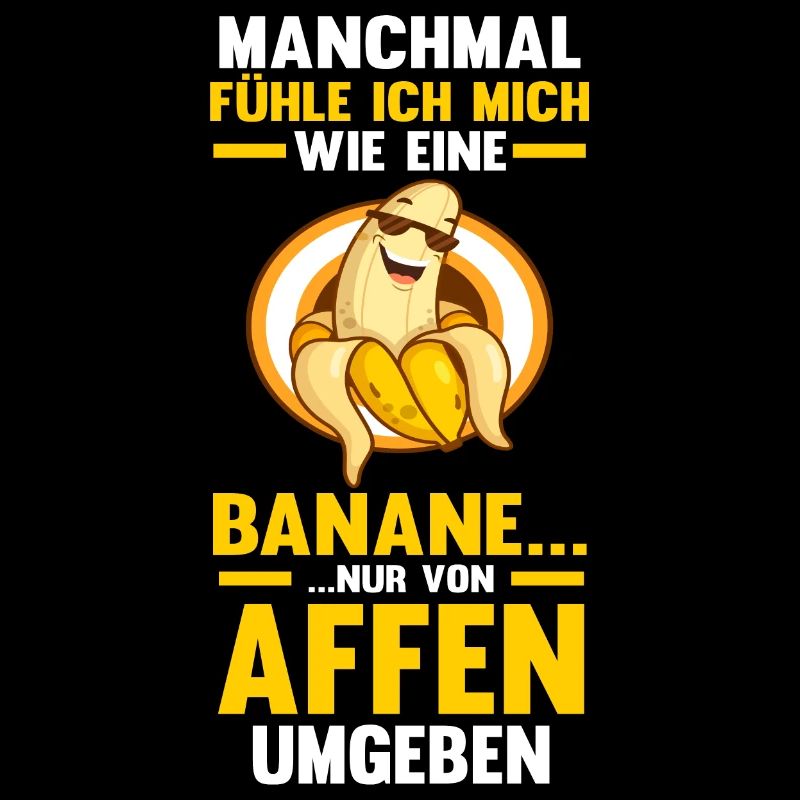 Früchte Affe Banane