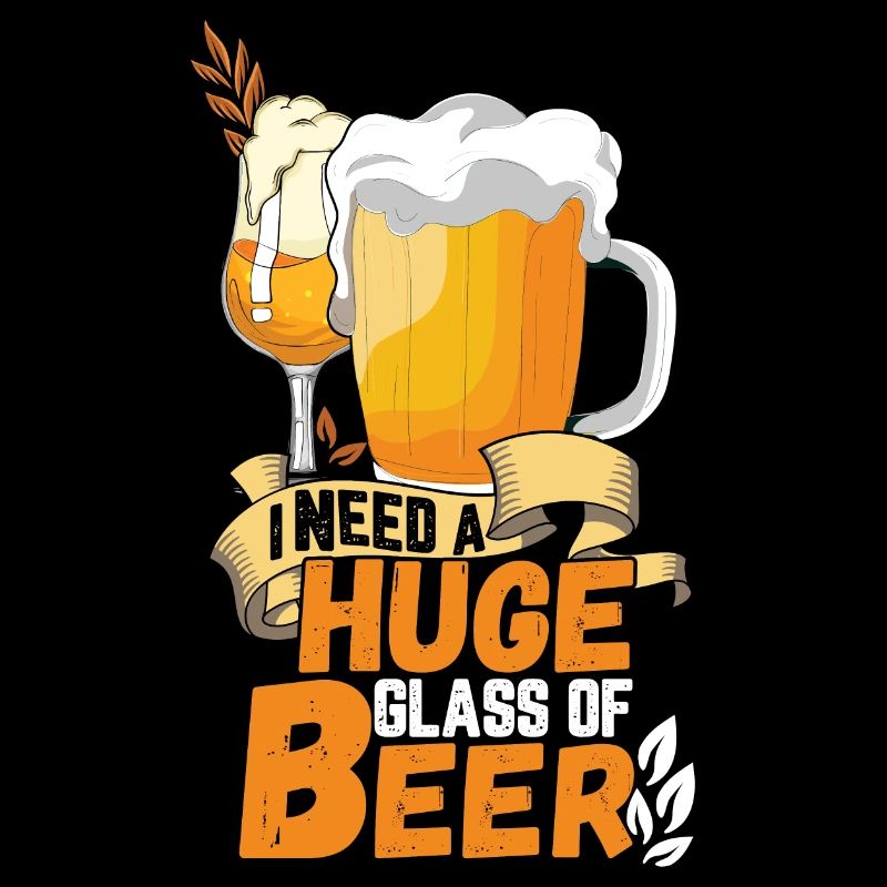 Ich brauche ein riesiges Glas Bier