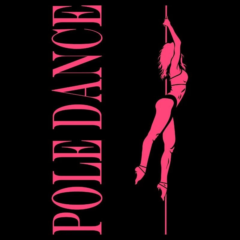 Women's pole dancing pole dancing