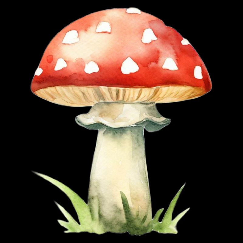 Red mushroom toadstool