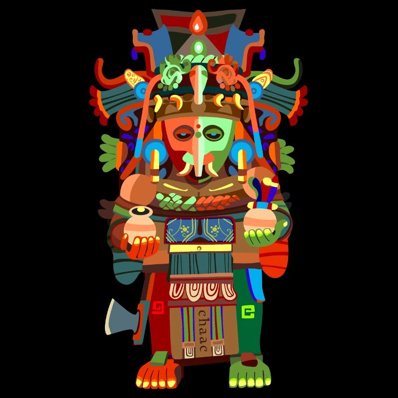 Chaac, dieu de la pluie maya