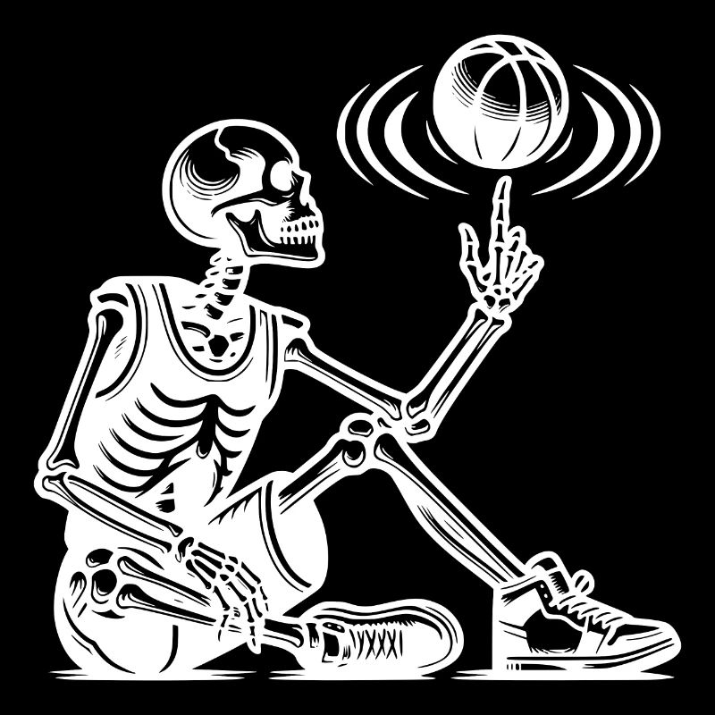 Halloween Skeleton Play with Skeleton Hand Ball