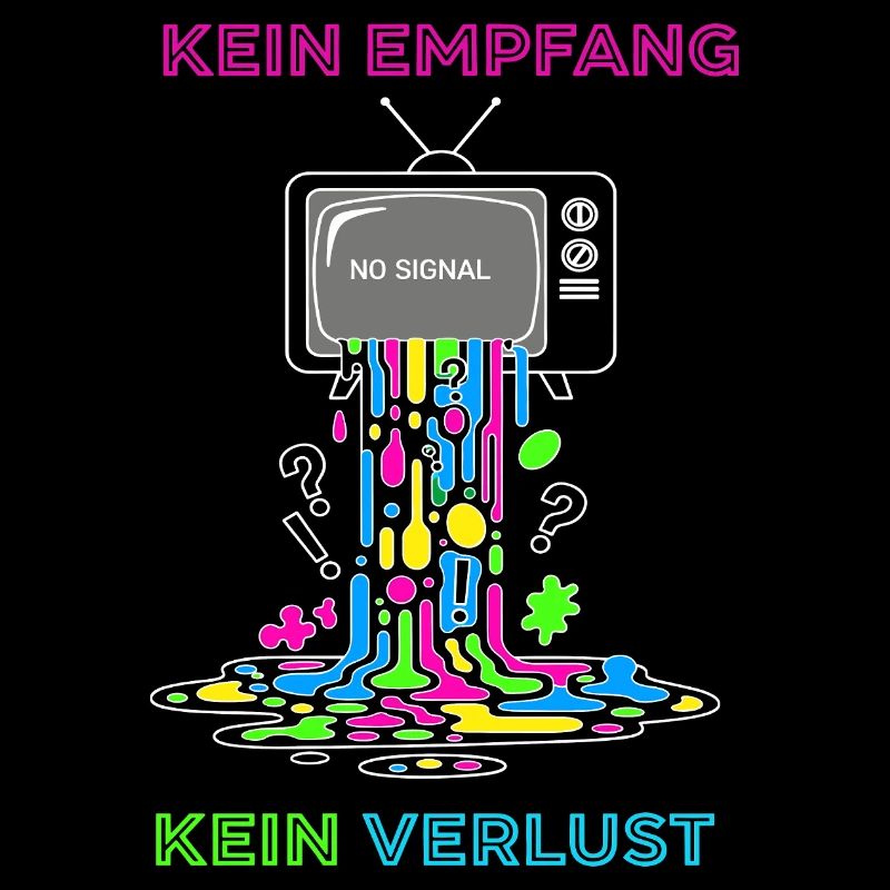 Télévision allemande - Pas de réception, pas de perte