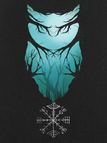 Viking owl / wikinger Eule
