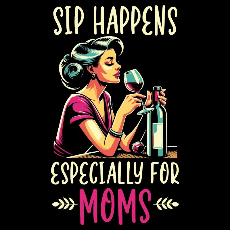 Muttertag, Weintrinker, Mutterschaft, Beste Mutter