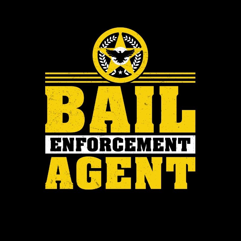 Drôle de badge pour agent d’exécution de la mise en liberté sous caution,