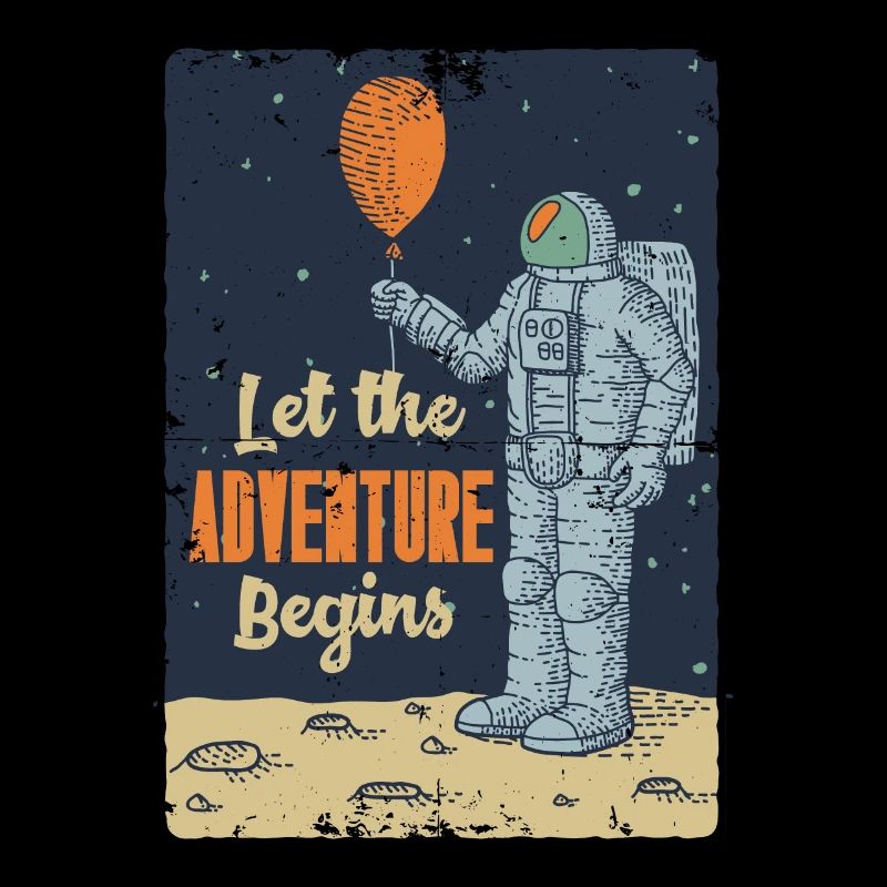 Let the Adventure Begins Geschenkidee