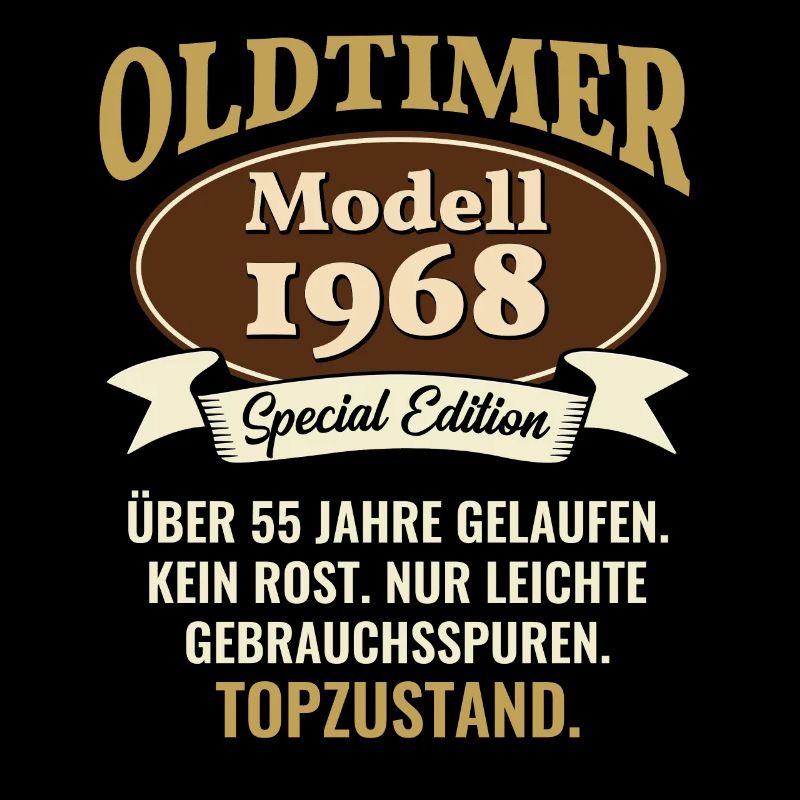 55 ans modèle de voiture classique 1968 55e anniversaire