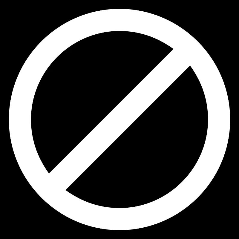 Stop | Symbol | Weiß | Geschenkidee
