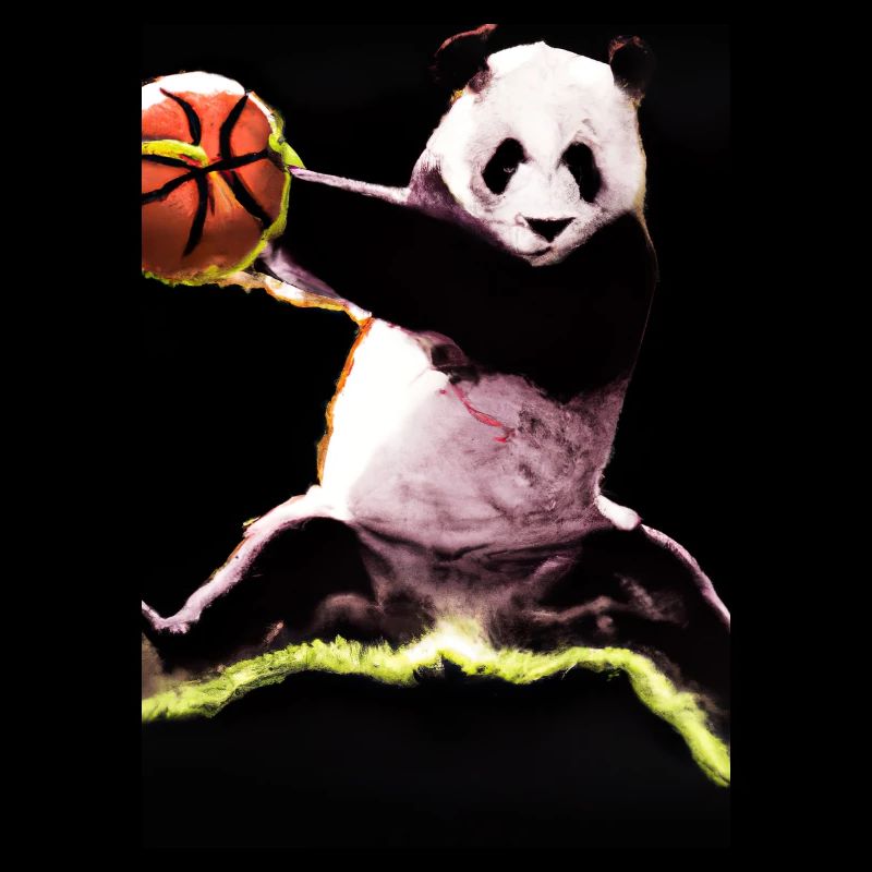 Basketball Dunk Panda