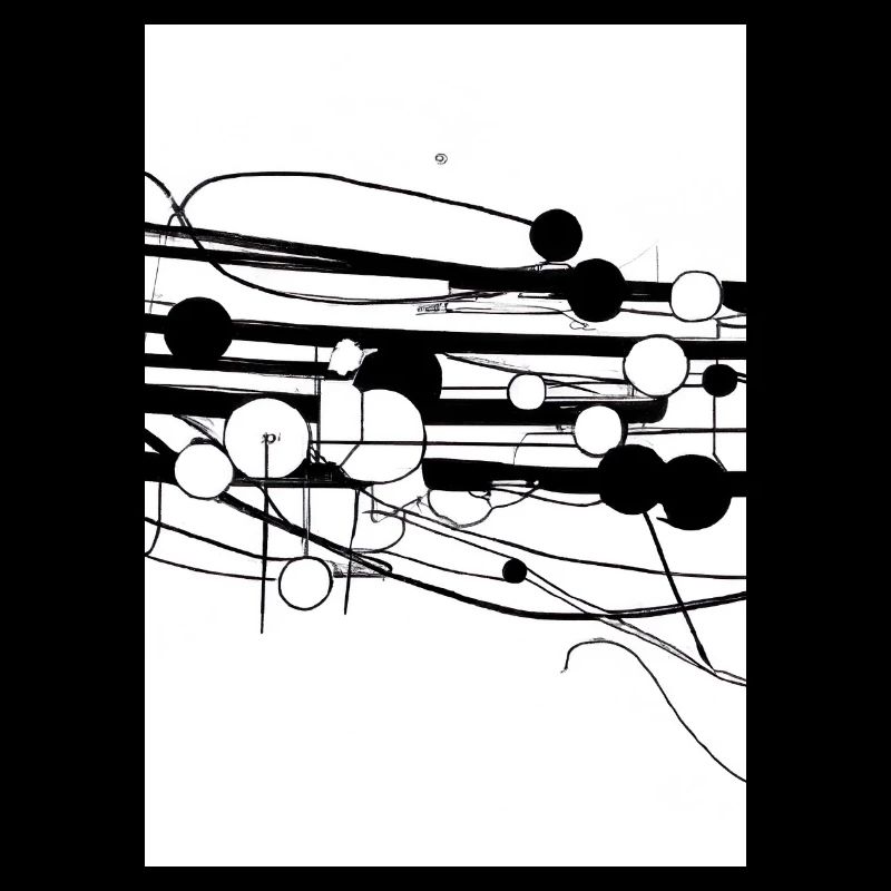 Linien und Punkte