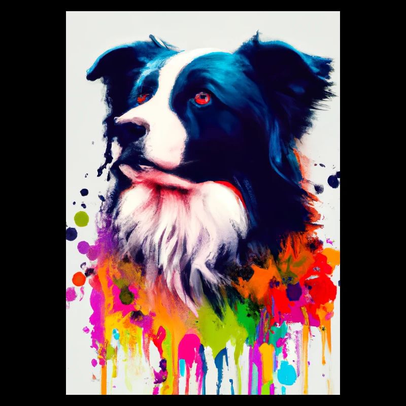 Bunter Border Collie