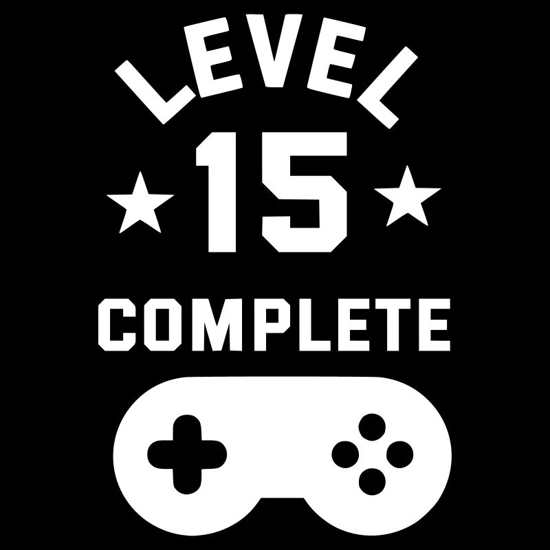 15. Geburtstag Level complete