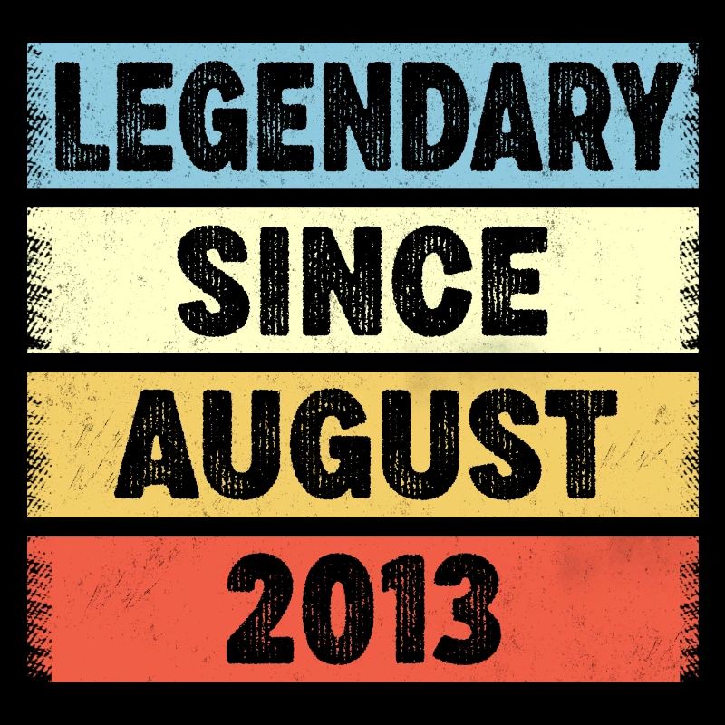 Legendary Since August 2013 9. Geburtstag