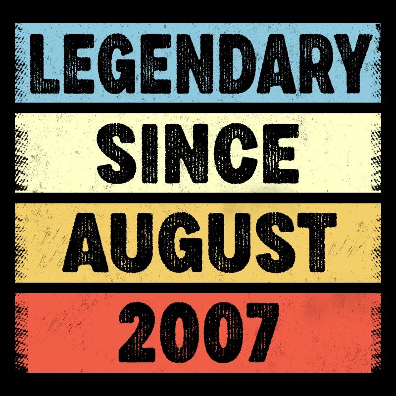 15 Years Old Legendary Since August 2007 15th