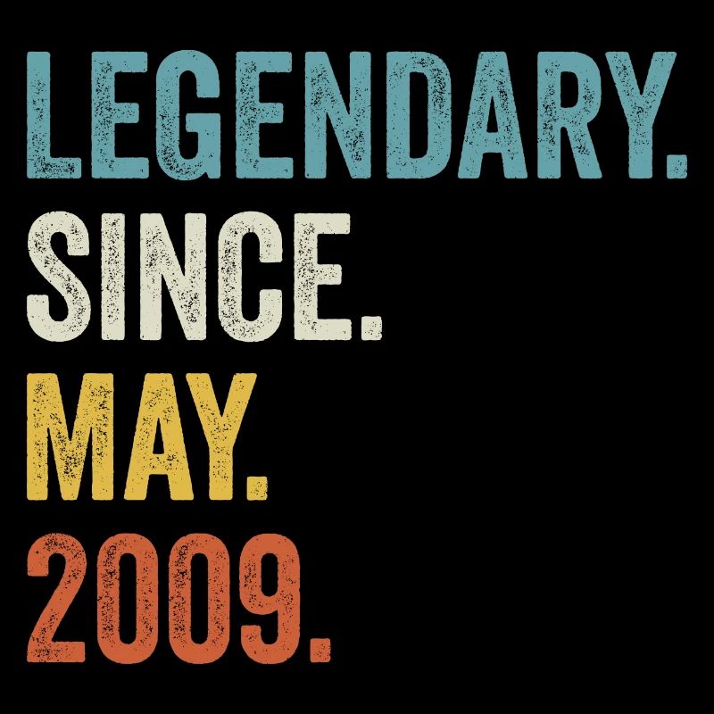 Legendary Since May 2009 13e anniversaire