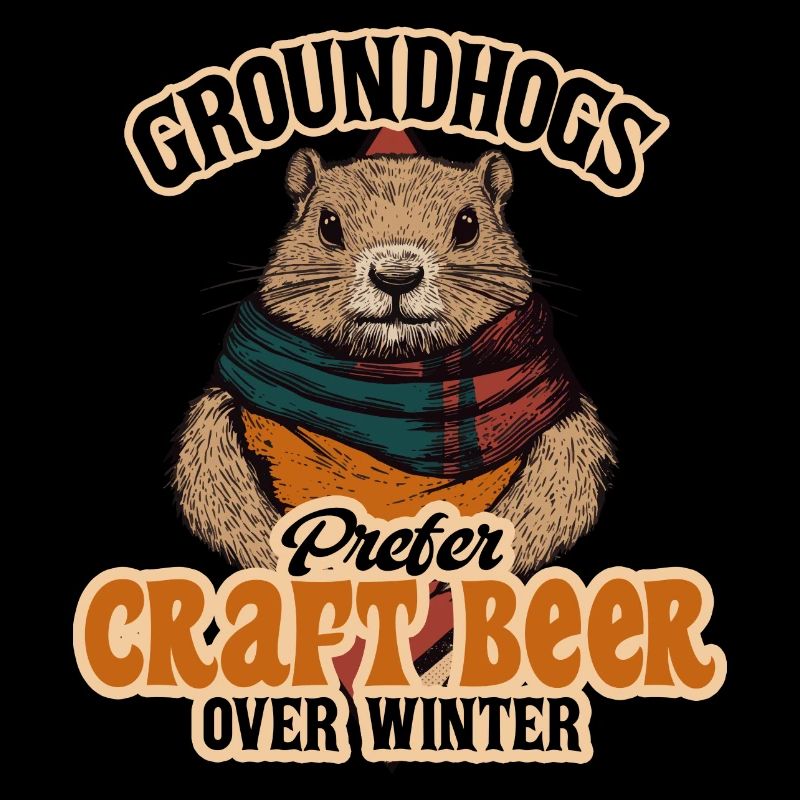 Groundhogs Prefer Craft Beer Over Winter Fun