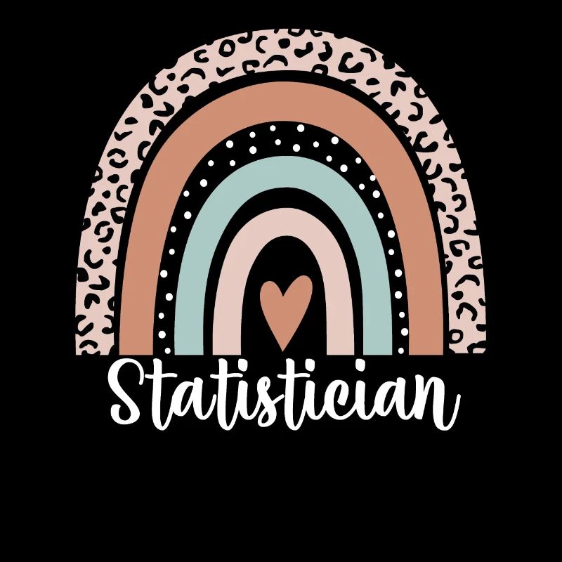 Statisticien Arc-en-ciel Léopard Drôle Statisticien