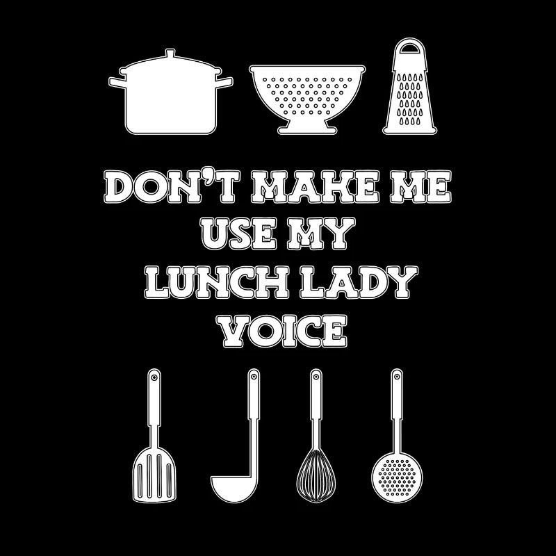Cafeteria Mitarbeiterin Lunch Lady Kantine