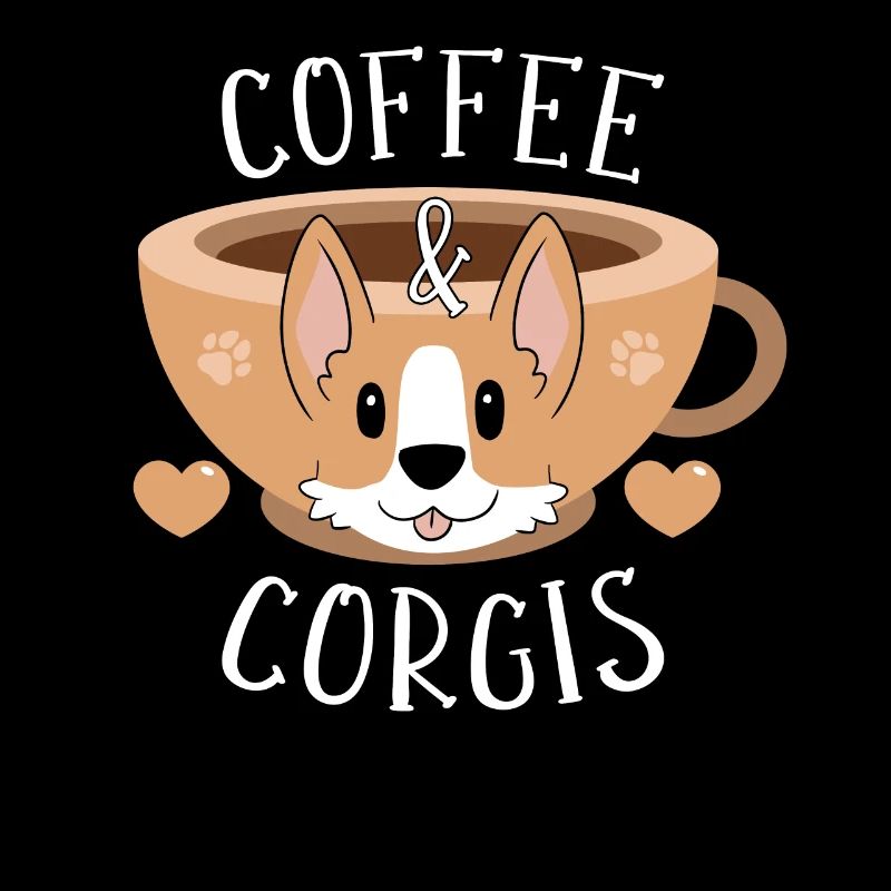 Corgi Dog & Coffee