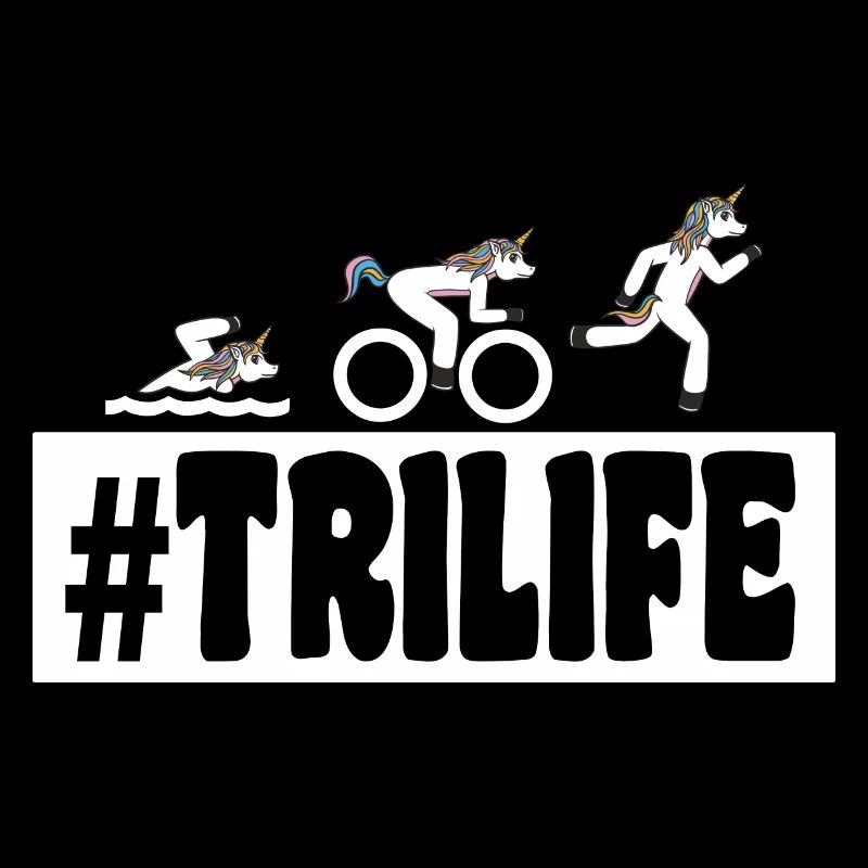 Motif de triathlon pour triathlètes