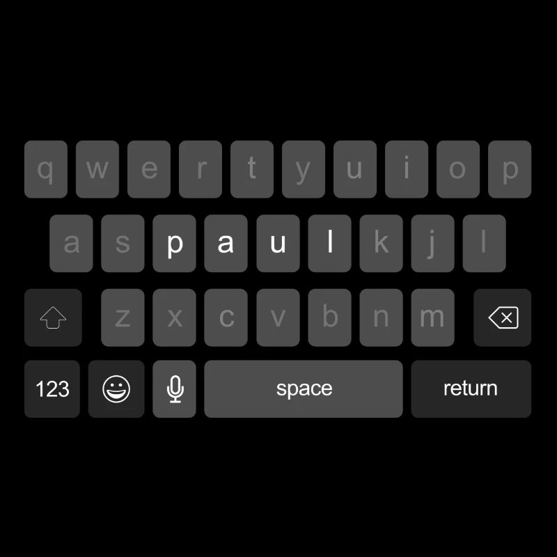 Keyboard name Paul