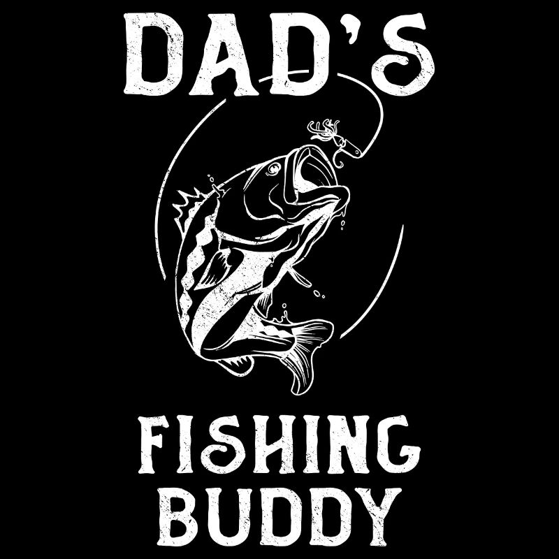 Pêcheur Père Fils Pêche Papa Compagnon De Pêche
